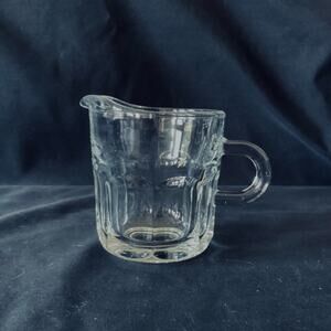 Miniature Clear Glass Beer Pitcher